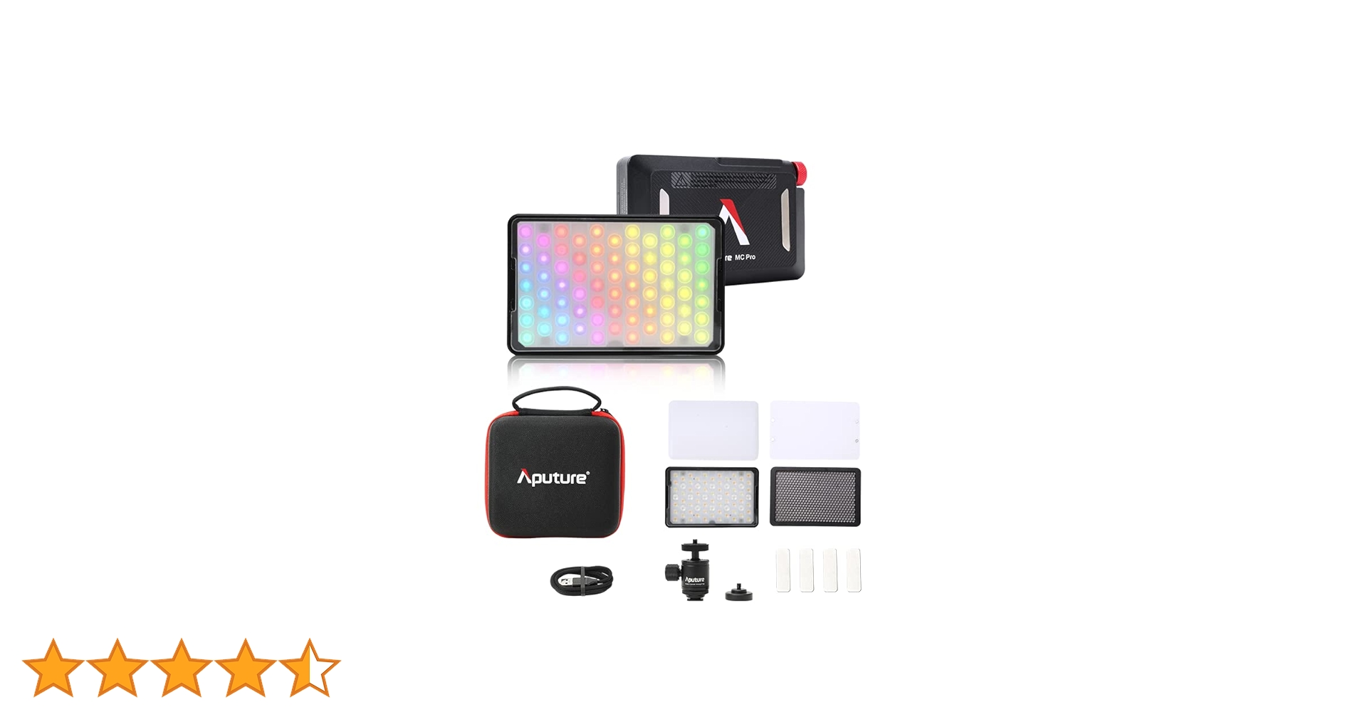 Amazon | 「Aputure」MC Pro RGB撮影用ライトカメラビデオライト